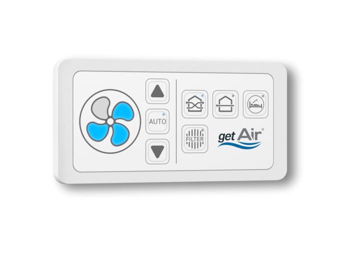 GetAir PUSH - ovládač pre rekuperáciu easyFan