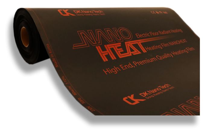 Vykurovacie INFRAFÓLIE NanoHeat