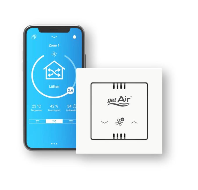 getAir ComfortControl Pro ovládač pre rekuperáciu SmartFan Pro